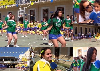 Diversión en el Colegio La Salle con los Amarillos y Azules Llega la diversión al Colegio La Salle con los Amarillos y los Azules