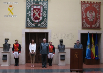 acto aniversario guardia civil melilla delegada gobierno autoridades La Guardia Civil celebra el 175 aniversario de su fundación