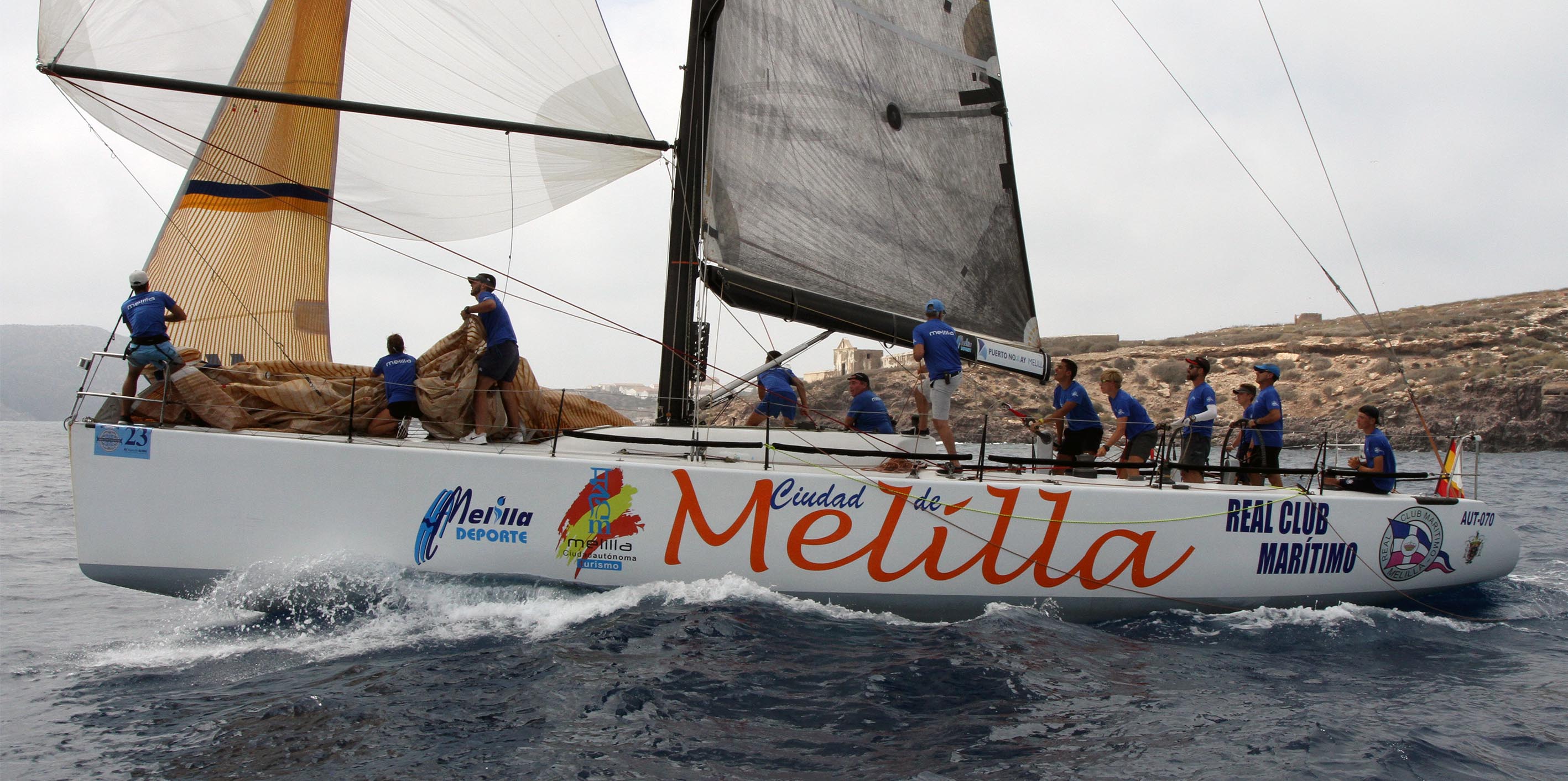 El Ciudad de Melilla inicia su singladura