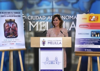 comienza la campana por el dia mundial sin tabaco El 19,8% de los melillenses entre los 15 y 64 años son fumadores