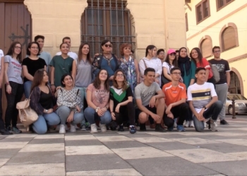 los alumnos del miguel fernandez hacen la ruta de los templos Los alumnos del Miguel Fernández hacen la ruta de los templos