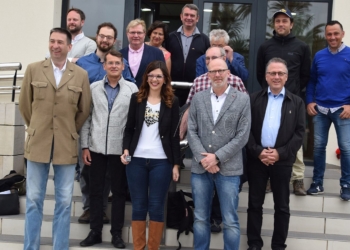 union pilotos luxemburgo visita melilla Pilotos de Luxemburgo visitan la ciudad