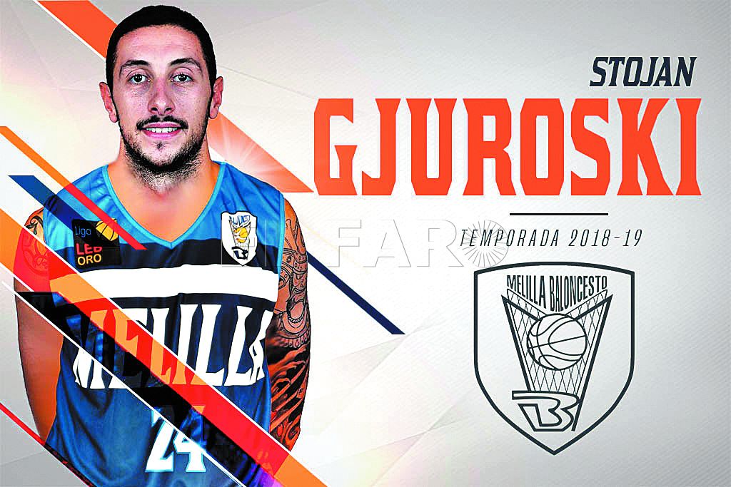 Stojan Gjuroski refuerzo para los playoffs para el Melilla Baloncesto