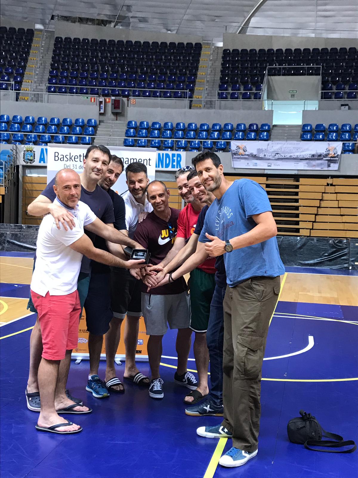Subcampeonato para el equipo de veteranos en Santander