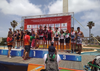 IMG 20190609 WA0017 El triatlón melillense se abre un hueco en el Nacional de Acuatlón