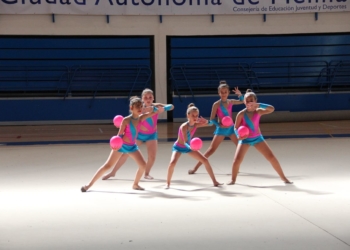 IMG 0059 1 El Torneo Ciudad de Melilla de gimnasia rítmica cita a 150 gimnastas de 26 equipos
