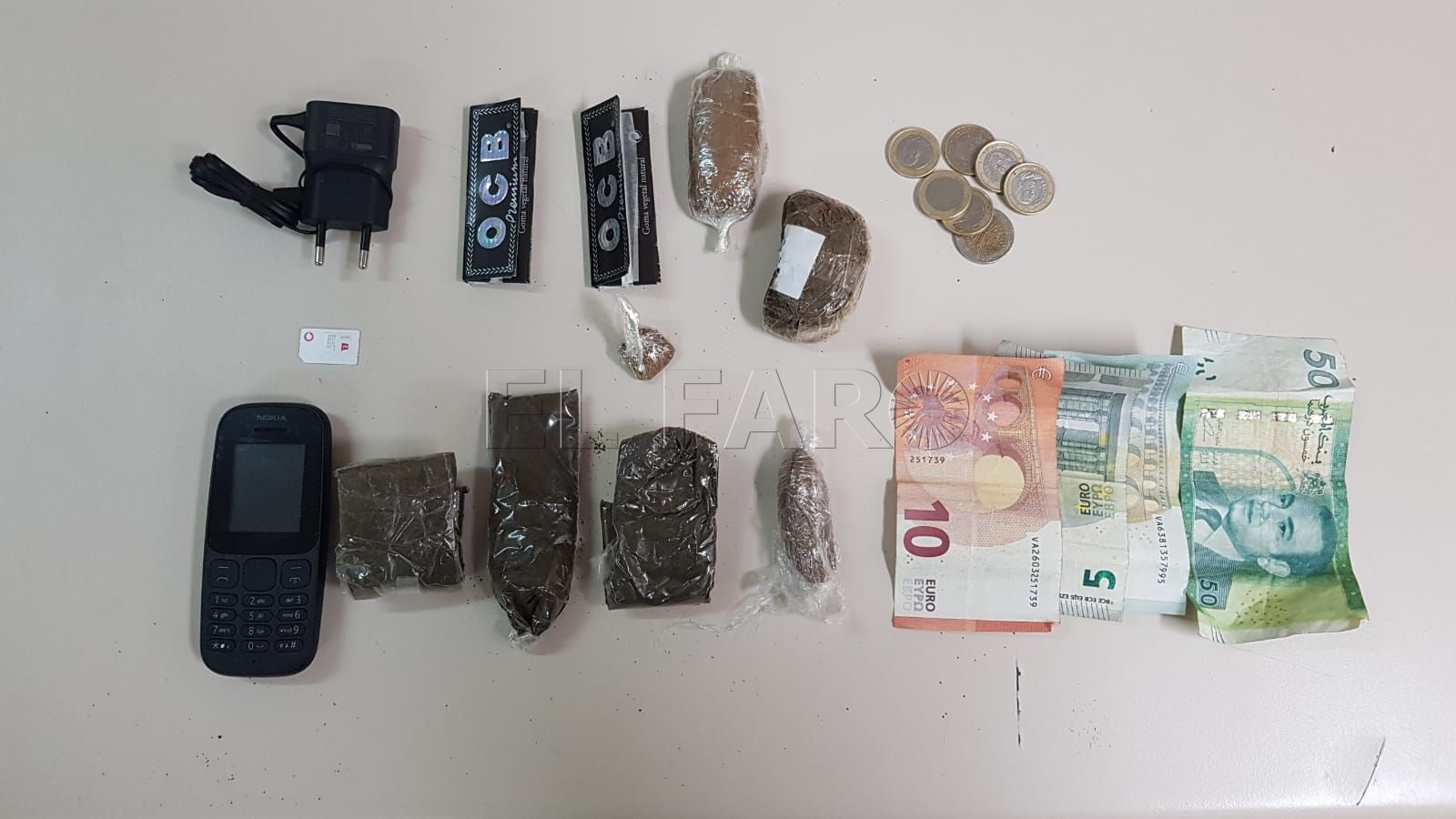 La Policía Local detiene a un individuo por presunta venta de hachís