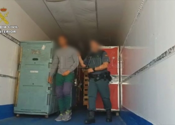 seguridadpuerto melilla editada.Imagen fija002 Las intrusiones en el puerto descienden un 75% gracias al dispositivo de la Guardia Civil