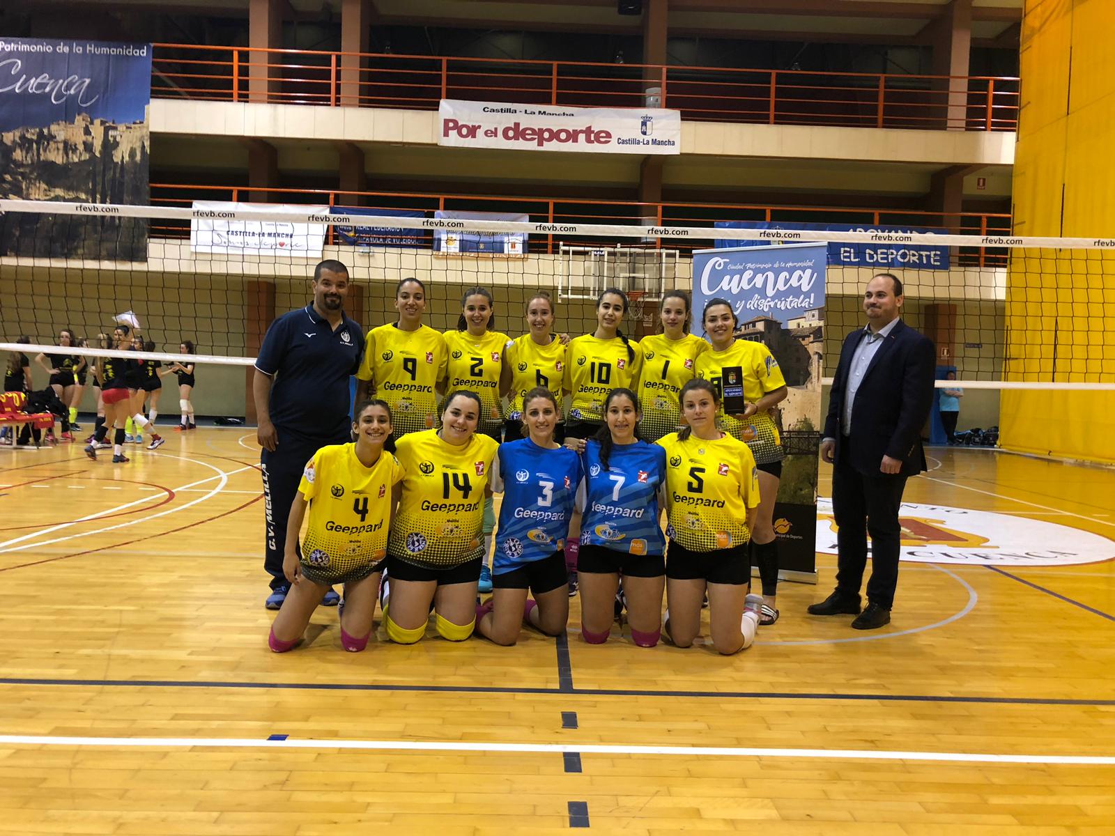 El CV Melilla femenino inicia su andadura el 5 de octubre