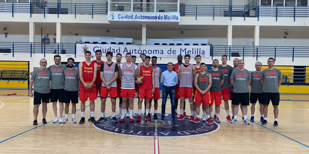 Sergio Scariolo visita a España U-20