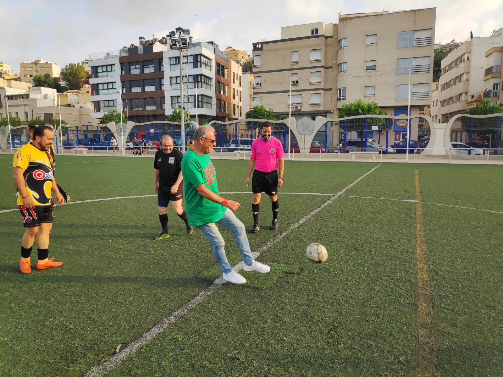 La AV Hipódromo rinde homenaje a ‘Paquito’ con la disputa de un encuentro de fútbol-8