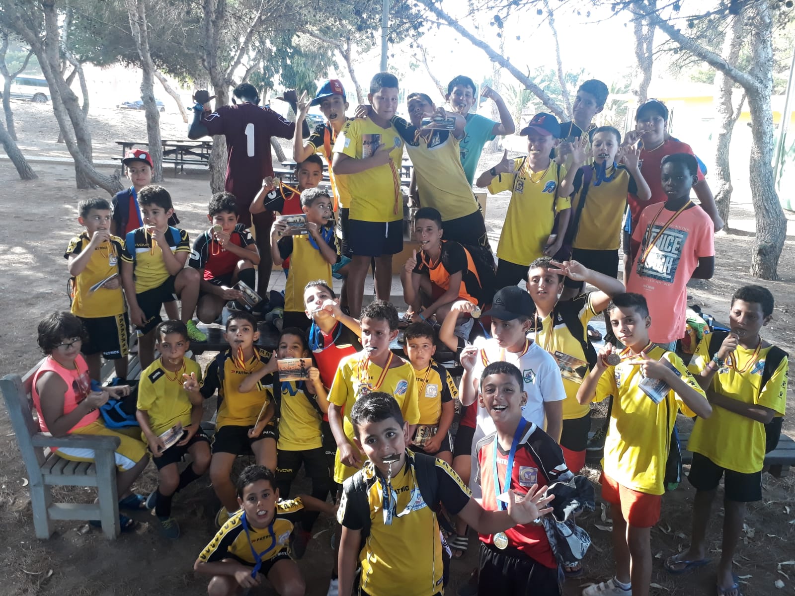 Convivencia del Gimnástico Melilla
