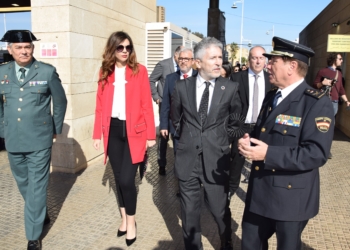 Marlaska frontera Comienzan las pruebas para la puesta en marcha de la ‘frontera inteligente’