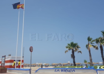 bandera negra vertido melilla Tras vertido, reabren el baño en las playas de La Hípica y San Lorenzo; Los Cárabos e Hipódromo permanecen cerradas