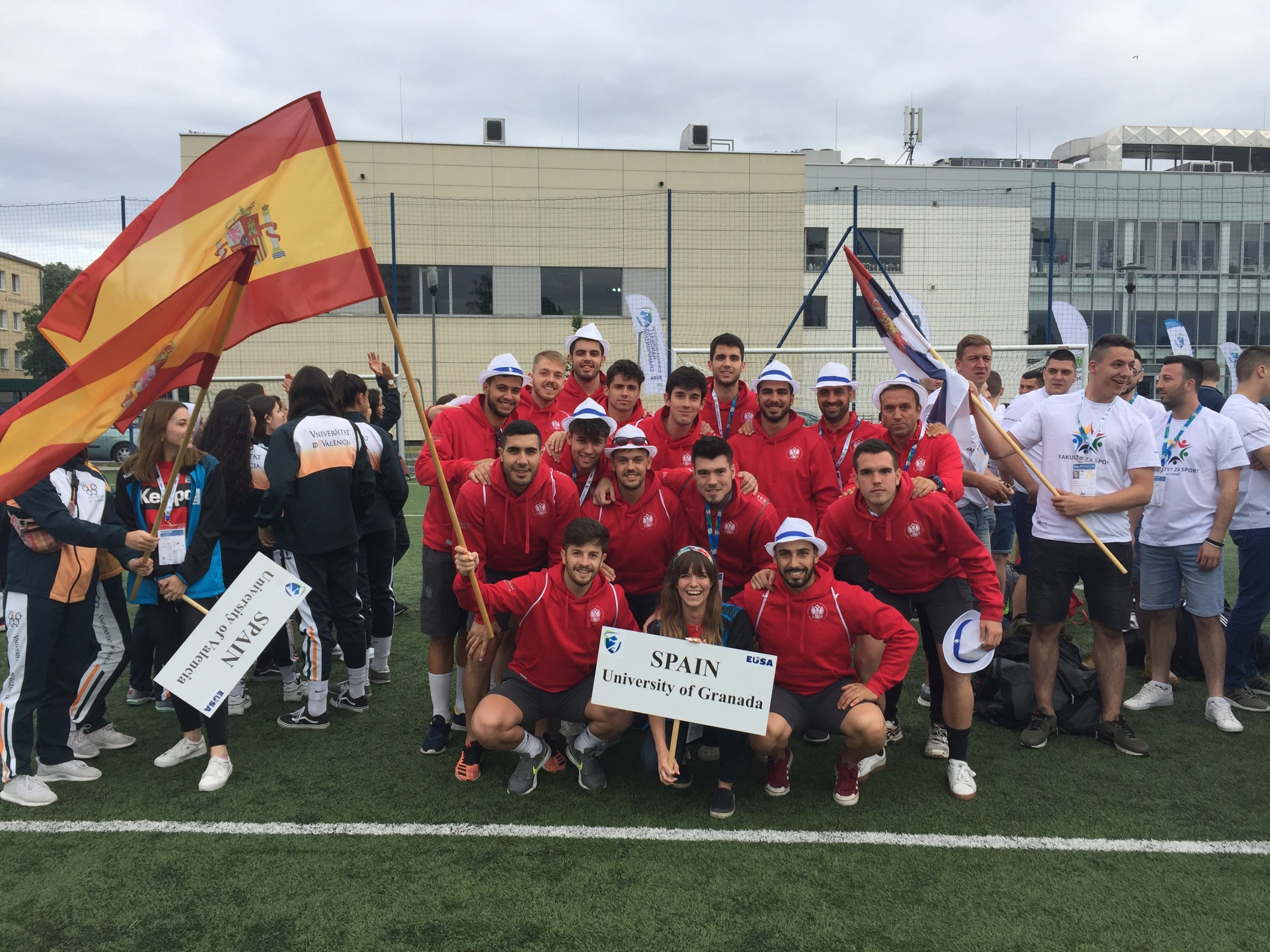 Nebil el Mossaoui, campeón con la UGR