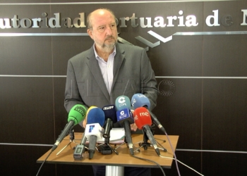 manuel angel quevedo autoridad portuaria balance Baja en 2,5% el tráfico portuario en Melilla
