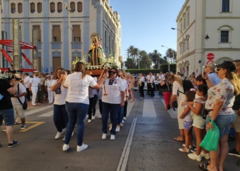 procesion elcarmen 2019 Melilla añora a sus pescadores