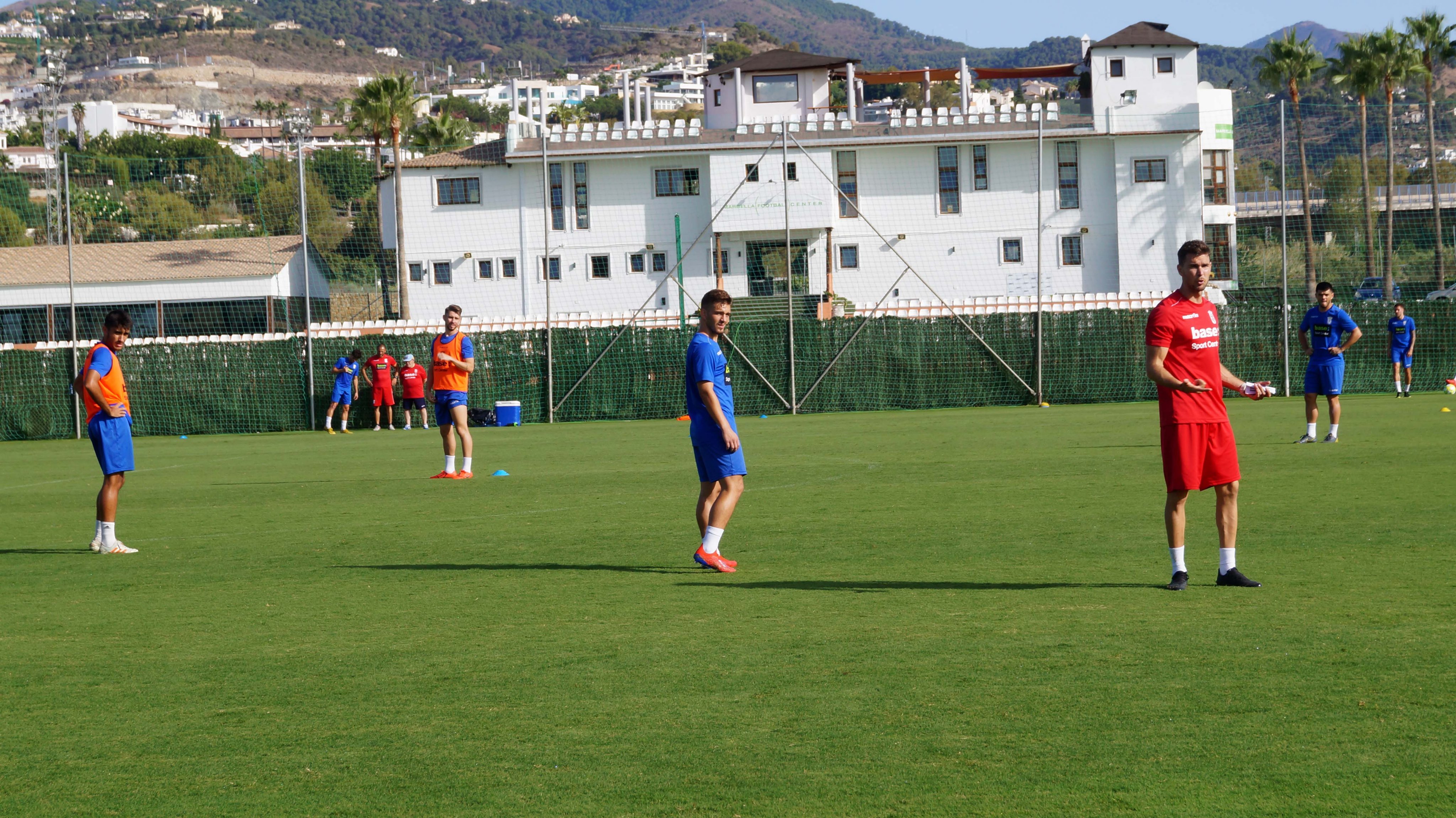 “Ante el Marbella buscamos crecer a nivel de juego”