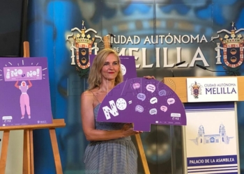 Elena F Treviño presenta punto violeta Una feria libre de agresiones sexistas