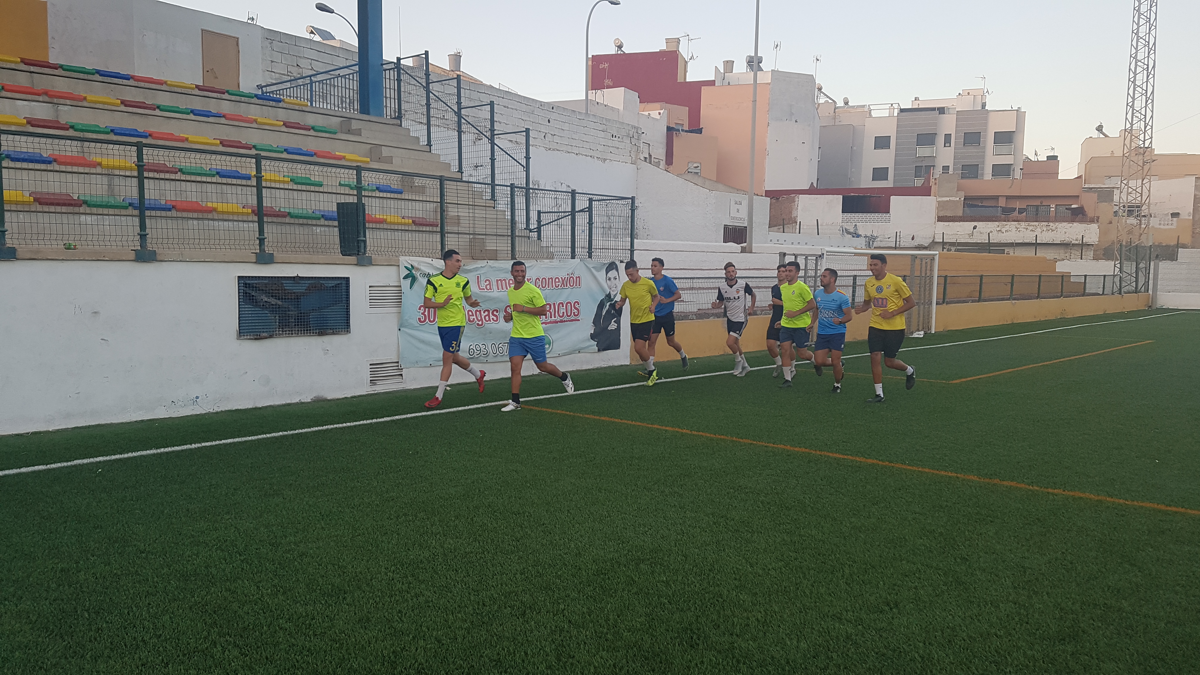 Mal debut del cuadro del Melilla CD