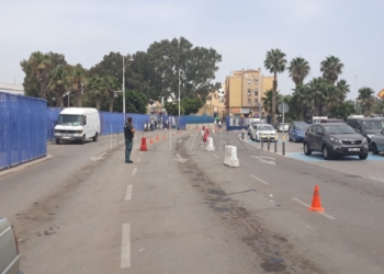 beni enzar sin colas Delegación avisa de la llegada de casi 200 coches a mediodía a la frontera