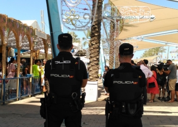 policia nacional feria Evitar los hurtos pequeños, principal objetivo del dispositivo de seguridad