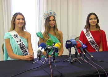 rueda de prensa de miss world spain María del Mar Aguilera: "De Melilla me llevo los recuerdos más bonitos de mi vida"