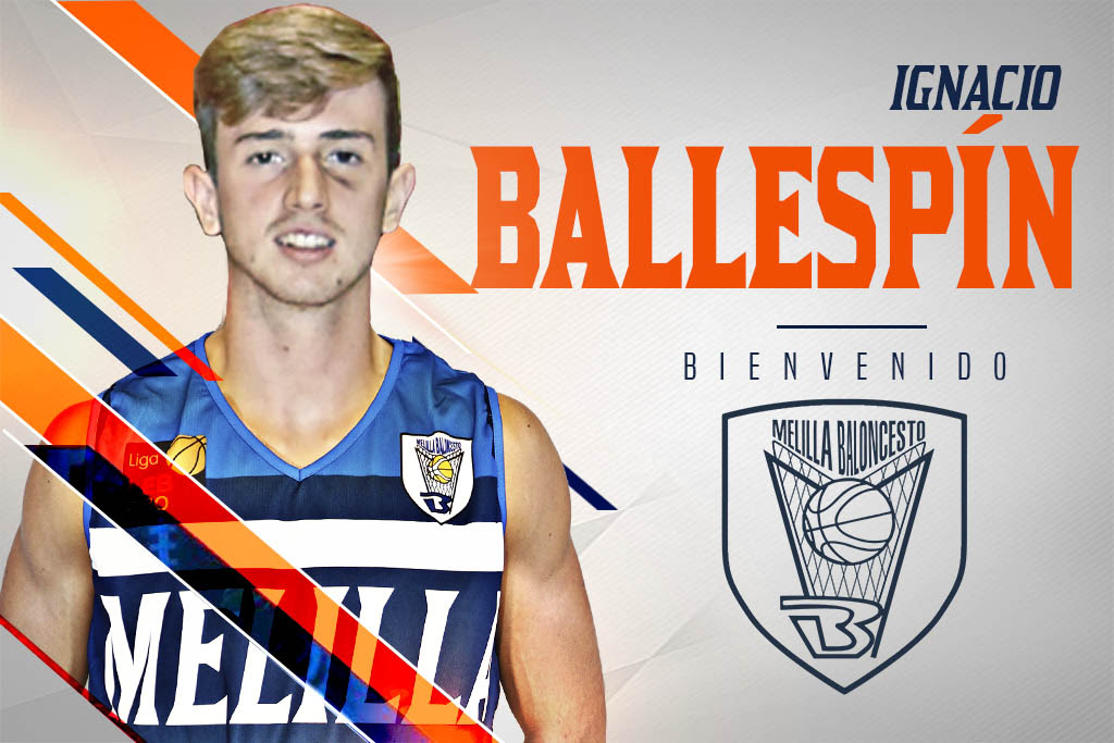 Ignacio Ballespín completa el juego exterior del Melilla BC
