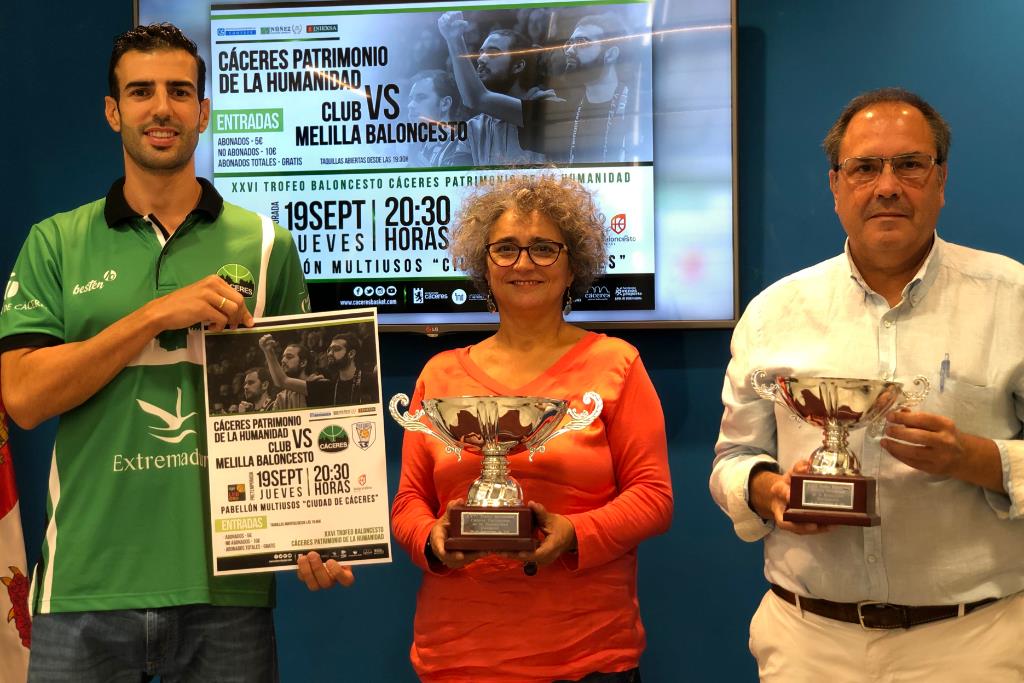 Presentado el XXVI Trofeo Cáceres Patrimonio de la Humanidad 2019