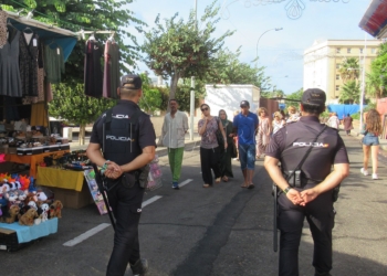 6 120919 Ocho reyertas, cinco robos y seis intervenciones de venta ilegal en Feria