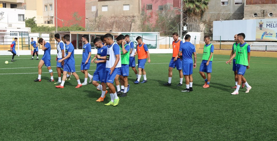 Descanso para la plantilla azulina