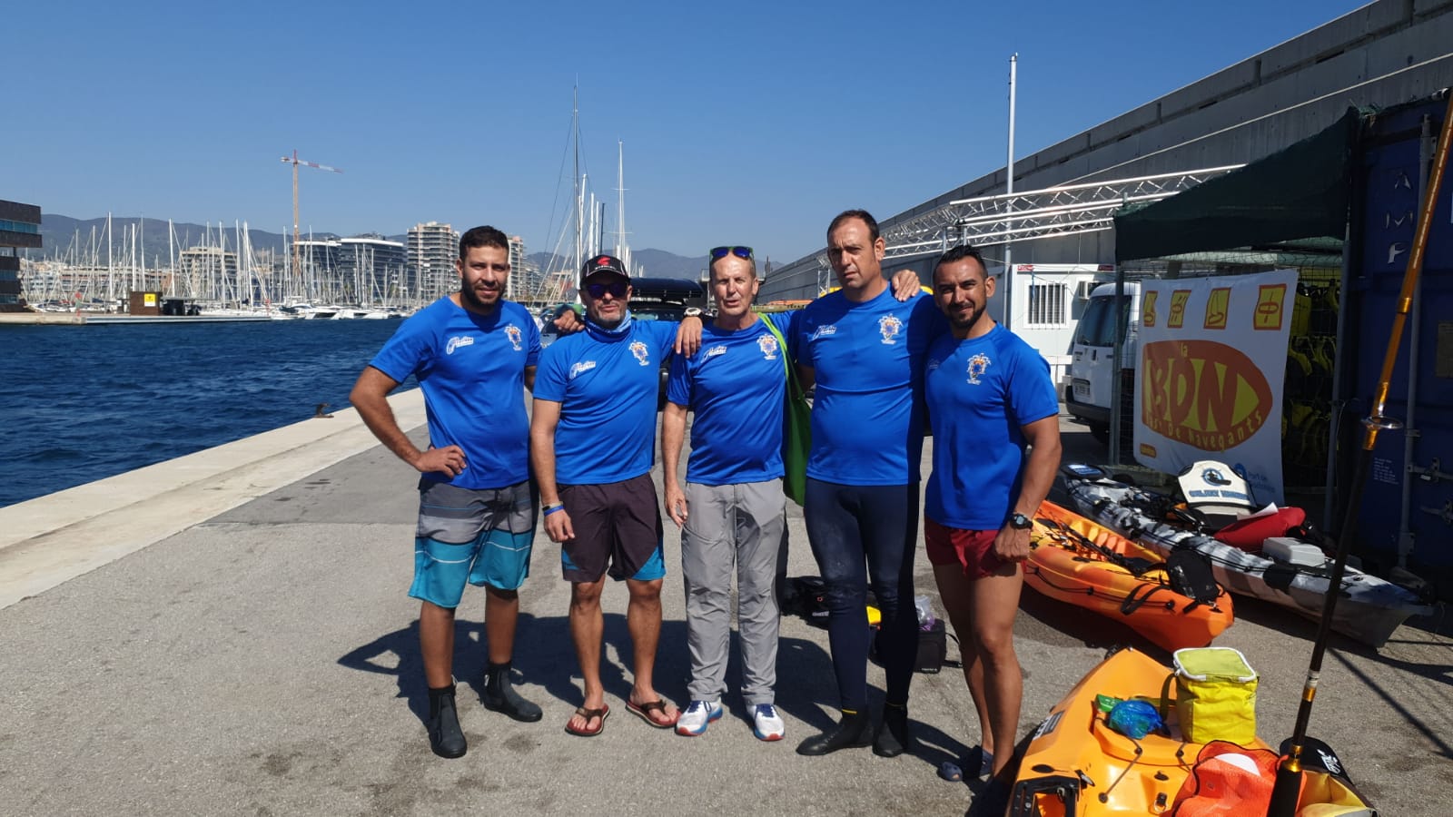 La pesca en kayak melillense crece con el paso de los Campeonatos de España