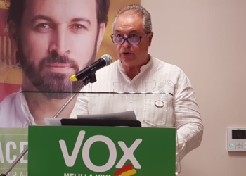 jesus delgado aboy critica cpm dia melilla Vox critica la posible ausencia de los miembros de CpM en los actos del Día de Melilla