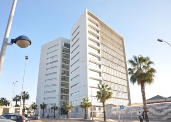 torres v centenario juzgados melilla La Administración de Justicia, paralizada este miércoles en Melilla