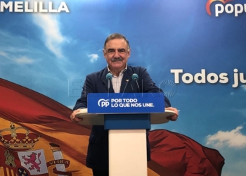 Fernando Gutierrez Diaz de Otazu PP Melilla Congreso El PP dice que Melilla recibirá menos partidas de los Presupuestos Generales del Estado que en 2018