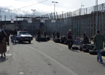 barrio chino Tres aduaneros marroquíes hieren a un subinspector de Policía en Barrio Chino