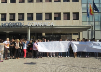 concentracion El personal sanitario exige más plantilla y su reubicación: “No somos números, somos personas”