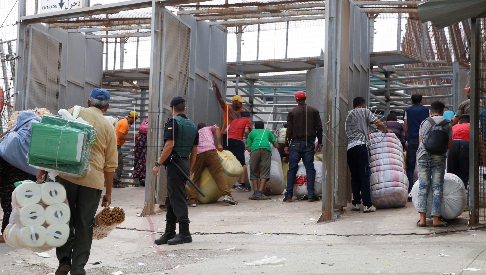 Agresiones en la frontera