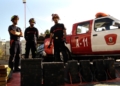 5 1 10 Los bomberos: más de 80 personas trabajando por la seguridad de Melilla