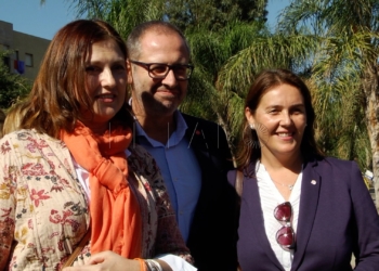 Ciudadanos visita a los comerciantes en la frontera de Beni Enzar Ciudadanos se compromete a estudiar la cuestión fronteriza para darle solución