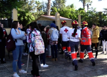 Simulacro Melilla 2019 ¡Terremoto en el instituto Simulacro Melilla 2019: ¡Terremoto en el instituto!