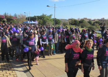 caminata4 1 Melilla camina unida para erradicar la violencia machista