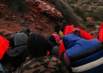 chafarinas inmigrantes Llega un grupo de inmigrantes a la isla del Congreso