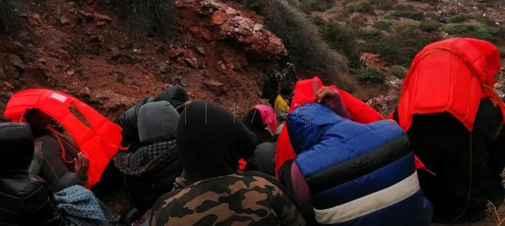 Llega un grupo de inmigrantes a la isla del Congreso