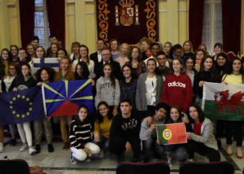 la ciudad recibe a los participantes del proyecto erasmus k229 en el salon dorado La Ciudad recibe a los participantes del proyecto Erasmus K229 en el Salón Dorado