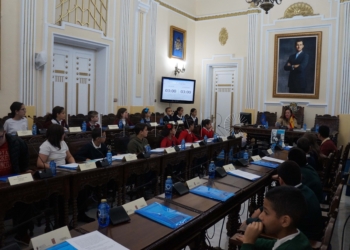 pleno infantil 2018 Alumnos de Melilla debatirán, en el pleno infantil, sobre la importancia del voto