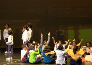 Alumnos de Melilla actuaron en el Teatro Kursaal por la inclusión Alumnos de Melilla actuaron en el Teatro Kursaal por la inclusión
