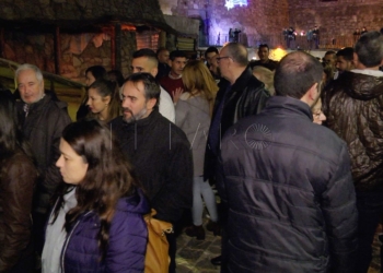 gente Centenares de melillenses visitan el belén del Foso del Hornabeque
