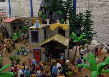 miniatura playmobelen El Playmobelén llega al Museo de Arqueología de Melilla