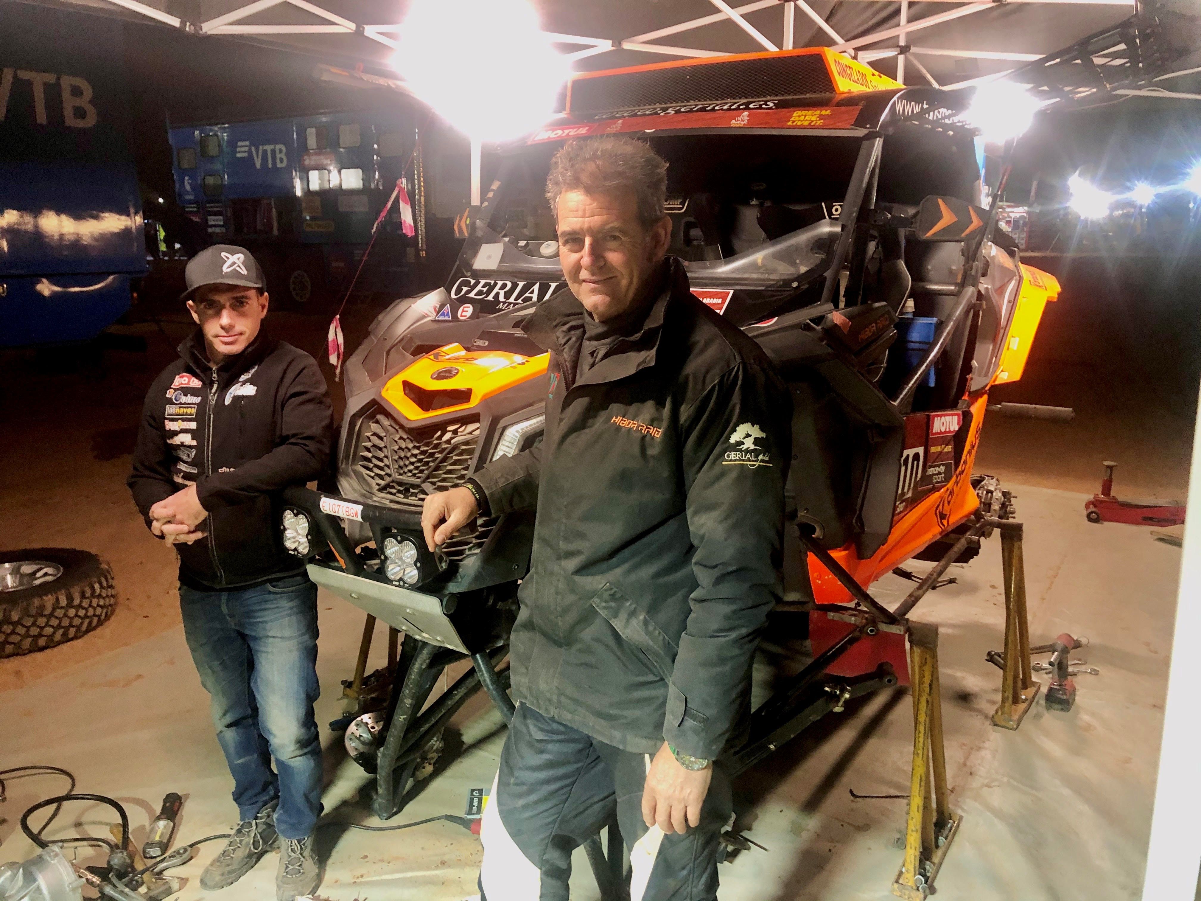 Hinojo y Ortega, revelación del Dakar